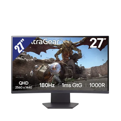 Màn hình LG 27GS60QC-B.ATVQ 27" (QHD (2K) 2560 x 1440/ VA/ 180Hz/ 1 ms)