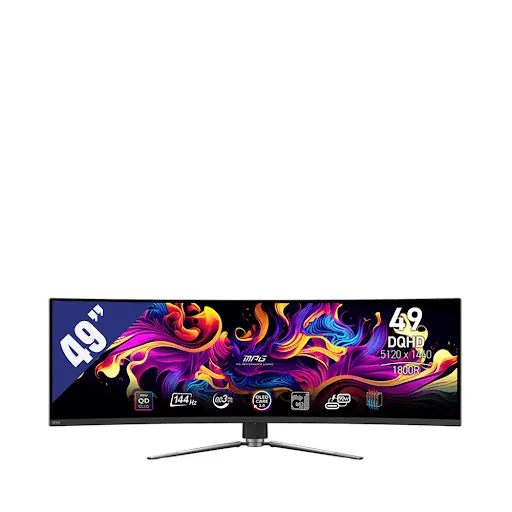 Màn hình Msi MPG 491CQP QD-OLED 49" (DQHD 5120 x 1440/ QD-OLED/ 144Hz/ 0.03 ms)