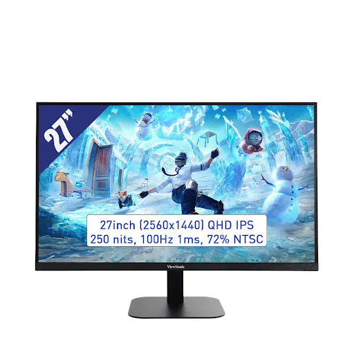 Màn hình ViewSonic VA2708-2K-MHD 27" (QHD (2K) 2560 x 1440/ IPS/ 100Hz/ 1 ms)