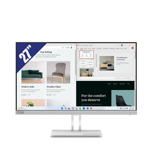 Màn hình Lenovo L27i-40 - 67ABKAC4VN 27" (FHD 1920 x 1080/ IPS/ 100Hz/ 4 ms)