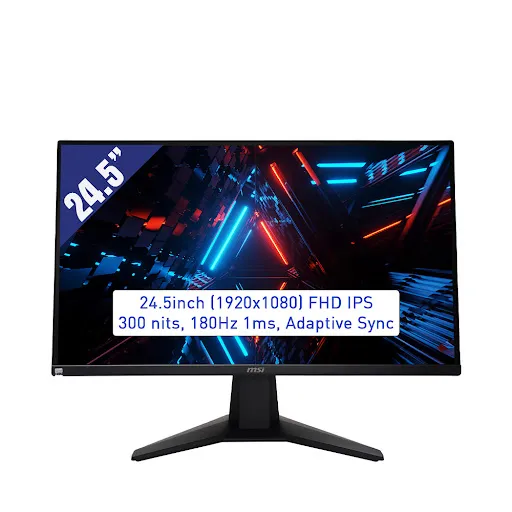Màn hình Msi G255F 24.5" (FHD 1920 x 1080/ RAPID IPS/ 180Hz/ 1 ms)