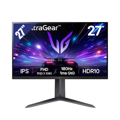 Màn hình LG 27GS65F-B.ATV 27" (FHD 1920 x 1080/ IPS/ 180Hz/ 1 ms)