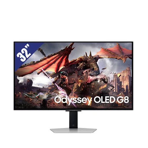 Màn hình Samsung LS32DG802SEXXV 32" (4K UHD 3840 x 2160/ OLED/ 240Hz/ 0.03 ms)