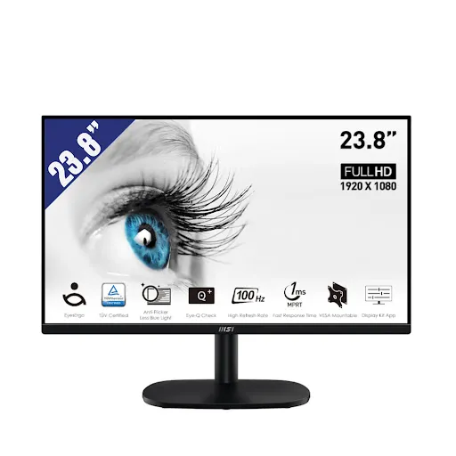 Màn hình Msi MP245V 23.8" (FHD 1920 x 1080/ VA/ 100Hz/ 1 ms)