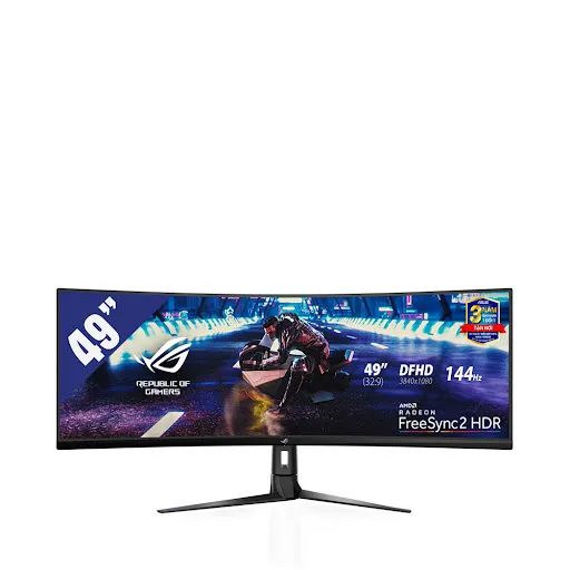 Màn hình Asus ROG Strix XG49VQ 49" (DFHD 3840 x 1080/ VA/ 144Hz/ 4 ms)
