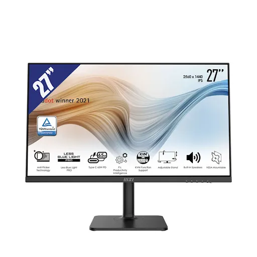 Màn hình Msi Modern MD272QP 27" (QHD (2K) 2560 x 1440/ IPS/ 75Hz/ 4 ms)