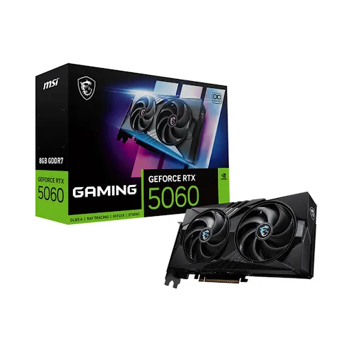 Card màn hình Msi GeForce RTX 5060 8G GAMING OC 8GB GDDR7