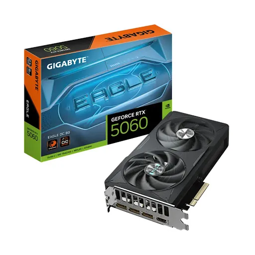 Card màn hình Gigabyte RTX™ 5060 EAGLE OC 8G 8GB GDDR7 (GV-N5060EAGLE OC-8GD)