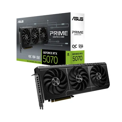 Card màn hình ASUS PRIME GeForce RTX™ 5070 12GB GDDR7 OC Edition(PRIME-RTX5070-O12G)