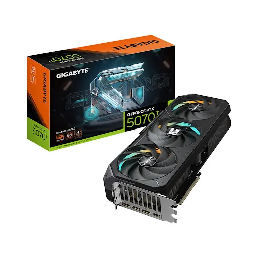 Card màn hình GIGABYTE GeForce RTX 5070 Ti GAMING OC 16G 16GB GDDR7 (GV-N507TGAMING OC-16GD)