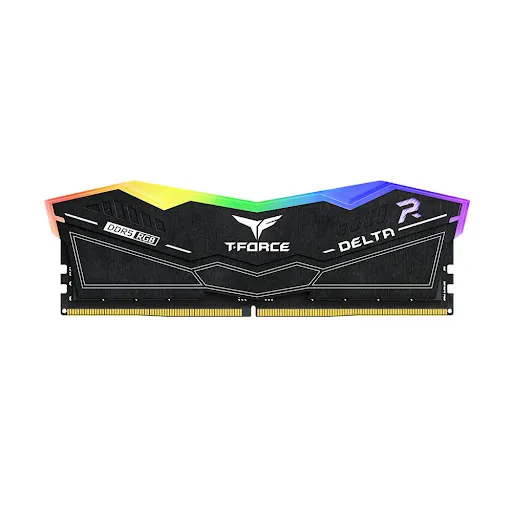 RAM desktop TeamGroup Delta Black RGB 16GB DDR5-6000 (1 x 16GB) DDR5 6000MHz (FF3D516G6000HC38G01)