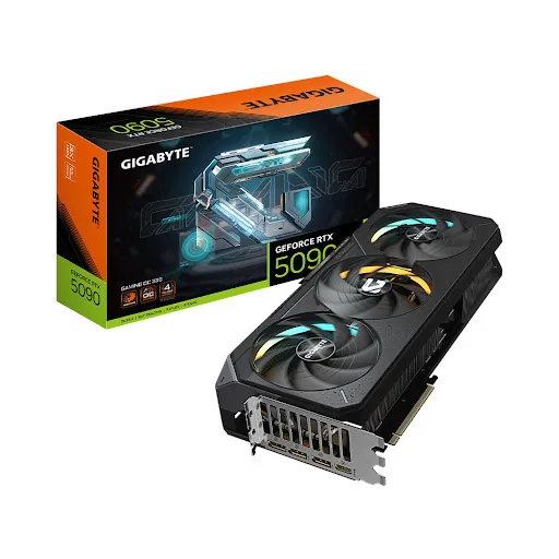 Card màn hình GIGABYTE GeForce RTX™ 5090 GAMING OC 32G 32GB GDDR7 (GV-N5090GAMING OC-32GD)