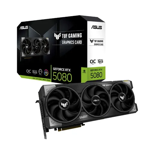 Card màn hình ASUS TUF Gaming GeForce RTX™ 5080 16GB GDDR7 OC Edition 16GB GDDR7