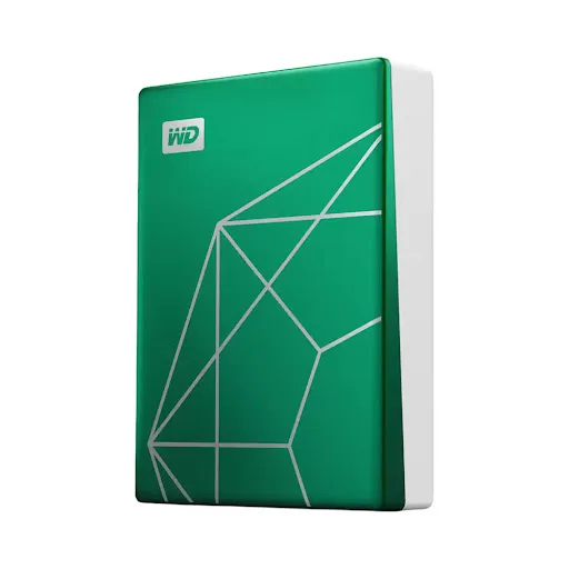 Ổ cứng gắn ngoài HDD WD My Passport Ultra 2TB 2.5" Limited Edition Green (WDBJXT0020BGN-WESN) (Xanh)