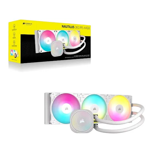 Tản nhiệt nước Corsair NAUTILUS 360 ARGB White/CW-9060095-WW