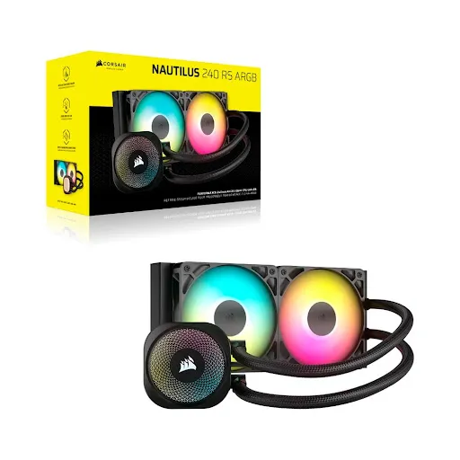 Tản nhiệt nước Corsair NAUTILUS 240 ARGB/CW-9060092-WW