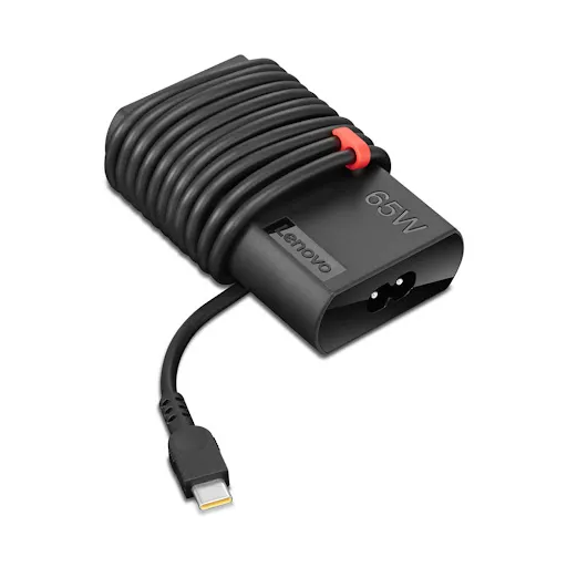 Adaptor sạc laptop chính hãng Lenovo ThinkPad 65W Slim AC Adapter (USB Type-C) -  EU/INA/VIE/ROK (4X20V24678)