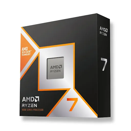CPU AMD Ryzen 7 9800X3D (8 nhân 16 luồng - Boost to 5.2 GHz - 104MB - AM5)