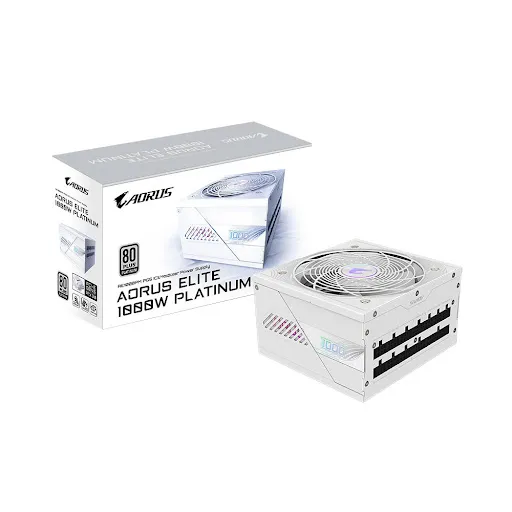 Nguồn máy tính GIGABYTE GP-AE1000PM PG5 ICE - 1000W - 80 Plus Platinum - Full Modular