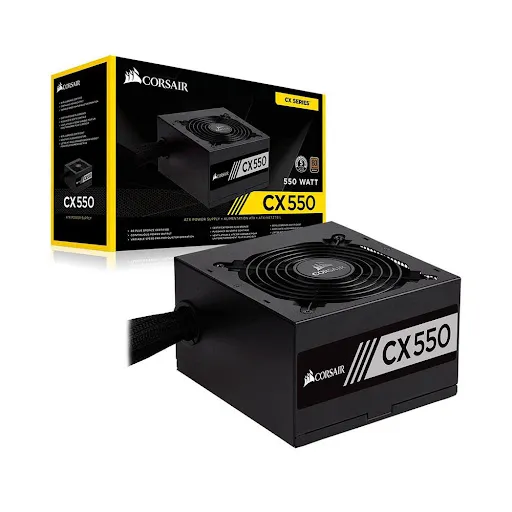 Nguồn máy tính Corsair CX550 - 550W - 80 Plus Bronze