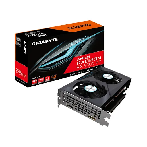 Card màn hình Gigabyte Radeon RX 6500 XT EAGLE 4GB GDDR6 4GB GDDR6 (R65XTEAGLE-4GD)
