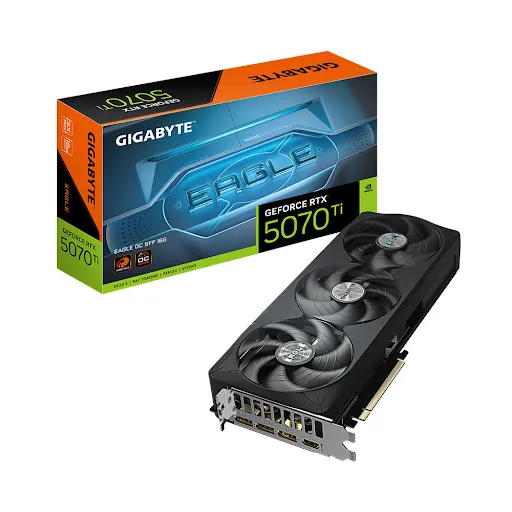 Card màn hình GIGABYTE GeForce RTX 5070 Ti EAGLE OC SFF 16G 16GB GDDR7 (GV-N507TEAGLE OC-16GD)