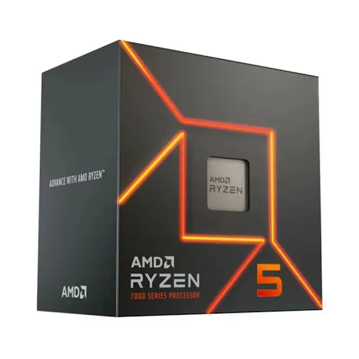 CPU AMD Ryzen 5 7500F (6 nhân 12 luồng - Boost to 5.0 GHz - 32MB - AM5)