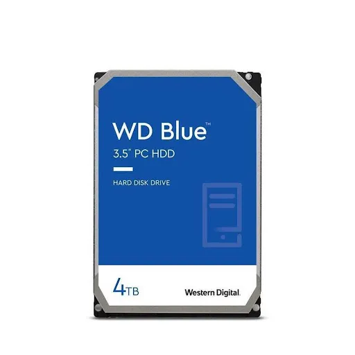 Ổ cứng gắn trong/ HDD WD 4TB Blue (5400RPM | 256MB Cache | 3.5" | SATA3) (WD40EZAX)