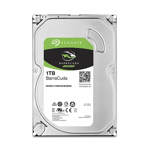 Ổ cứng gắn trong Seagate BarraCuda 1TB 7200rpm SATA 3.5" (ST1000DM014)