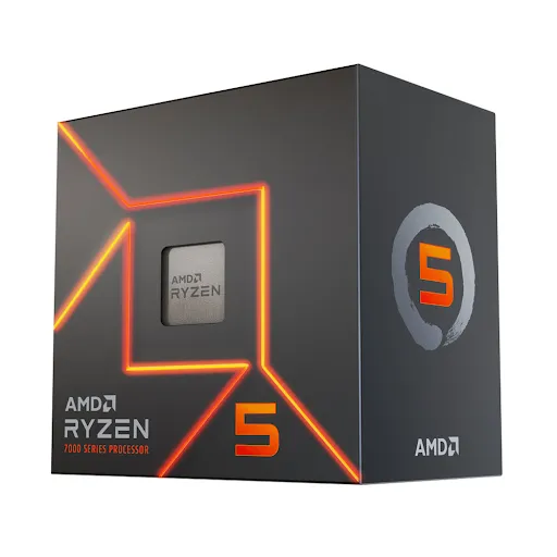 CPU AMD Ryzen 5 7600 (6 nhân 12 luồng - Boost to 5.1 GHz - 32MB - AM5)