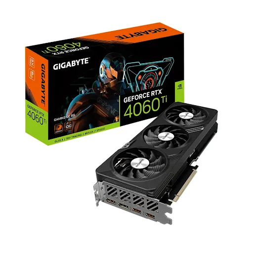 Card màn hình Gigabyte RTX 4060 Ti GAMING OC 8G