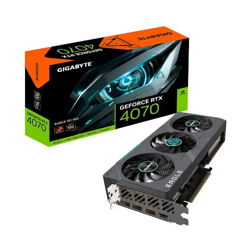 Card màn hình Gigabyte RTX 4070 EAGLE OC 12GB GDDR6X (N4070EAGLE OC-12GD)