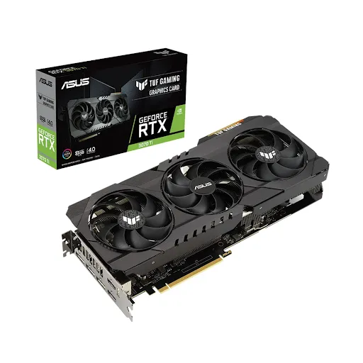 Card màn hình Asus TUF Gaming GeForce RTX 3070 Ti V2 8GB GDDR6X (TUF-RTX3070TI-8G-V2-GAMING)