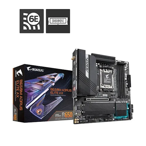 Mainboard Gigabyte B650M AORUS ELITE AX DDR5