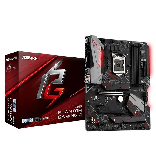 Bo mạch chính/ Mainboard Asrock B365 Phantom Gaming 4 - Hàng trưng bày