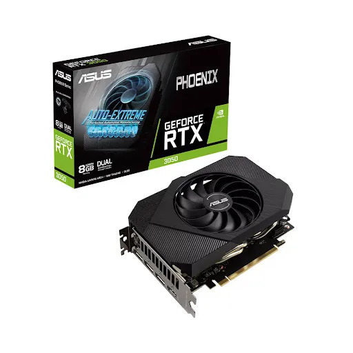 Card màn hình Asus Phoenix GeForce RTX 3050 8GB GDDR6 (PH-RTX3050-8G)