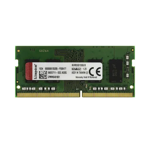 RAM laptop Kingston (1 x 8GB) DDR4 2666MHz (KVR26S19S6/8)