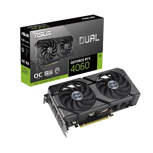 Card màn hình ASUS Dual GeForce RTX 4060 EVO 8GB GDDR6