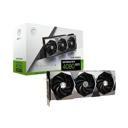 Card màn hình MSI RTX 4080 SUPER 16G SUPRIM X 16GB GDDR6X