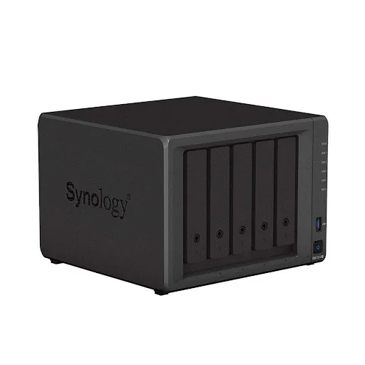 Thiết bị lưu trữ Synology - Hộp ổ cứng gắn ngoài kết nối LAN/USB3.2 Gen 1 - DS1522+