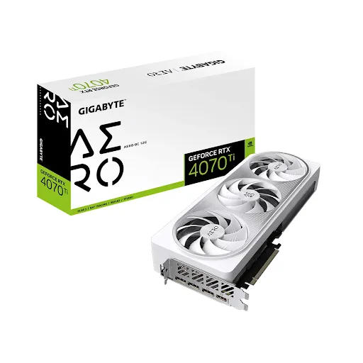 Card màn hình Gigabyte GeForce RTX 4070 Ti AERO OC 12G 12GB GDDR6X (N407TAERO OC-12G)