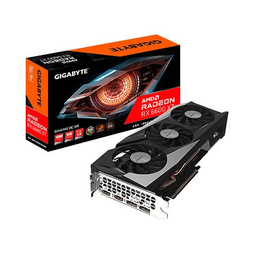 Card màn hình Gigabyte Radeon RX 6600 XT GAMING OC 8G 8GB GDDR6 (GV-R66XTGAMING OC-8GD)