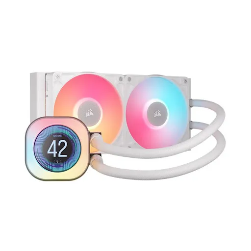 Tản nhiệt nước Corsair iCUE LINK TITAN 240 RX RGB LCD White / CW-9061025-WW