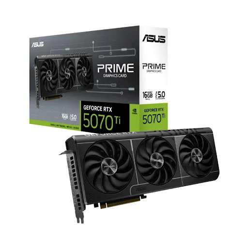 Card màn hình ASUS PRIME GeForce RTX 5070 Ti 16GB GDDR7 (PRIME-RTX5070TI-16G)