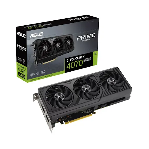 Card màn hình Asus PRIME GeForce RTX 4070 SUPER 12GB GDDR6X 12GB GDDR6X (PRIME-RTX4070S-12G)