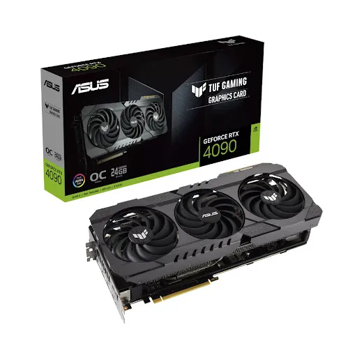 Card màn hình Asus TUF Gaming GeForce RTX™ 4090 24GB GDDR6X OG OC Edition 24GB GDDR6 (TUF-RTX4090-O24G-OG-GAMING)