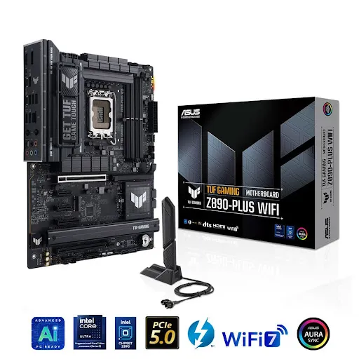 Mainboard ASUS TUF TUF GAMING Z890-PLUS | DDR5 - Wifi 7