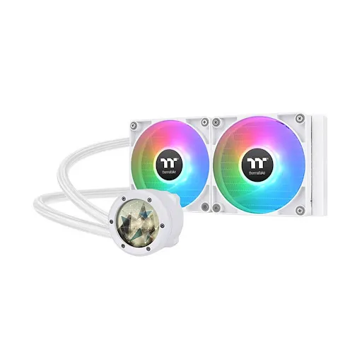 Tản nhiệt nước THERMALTAKE TH240 V2 Ultra Snow/ Trắng (LCD) (CL-W404-PL12SW-A)