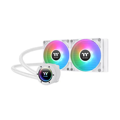 Tản nhiệt nước THERMALTAKE TH240 V2 Snow/ Trắng (CL-W364-PL12SW-A)