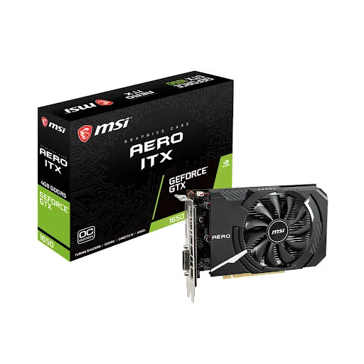 Card màn hình Msi GeForce RTX 3050 AERO ITX 8G 8GB GDDR6